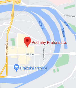 Podlahy Praha mapa