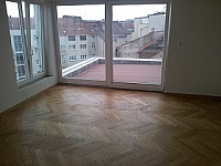 Pokládka dřevěné podlahy 1