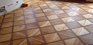 Renovace dřevěných podlah 01